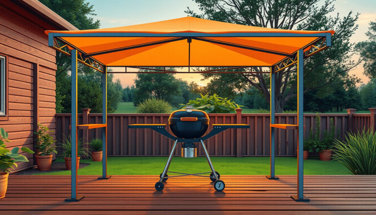 Katos grillin päälle: grillikatoksen koko, kattomateriaali ja sijoitus terassille