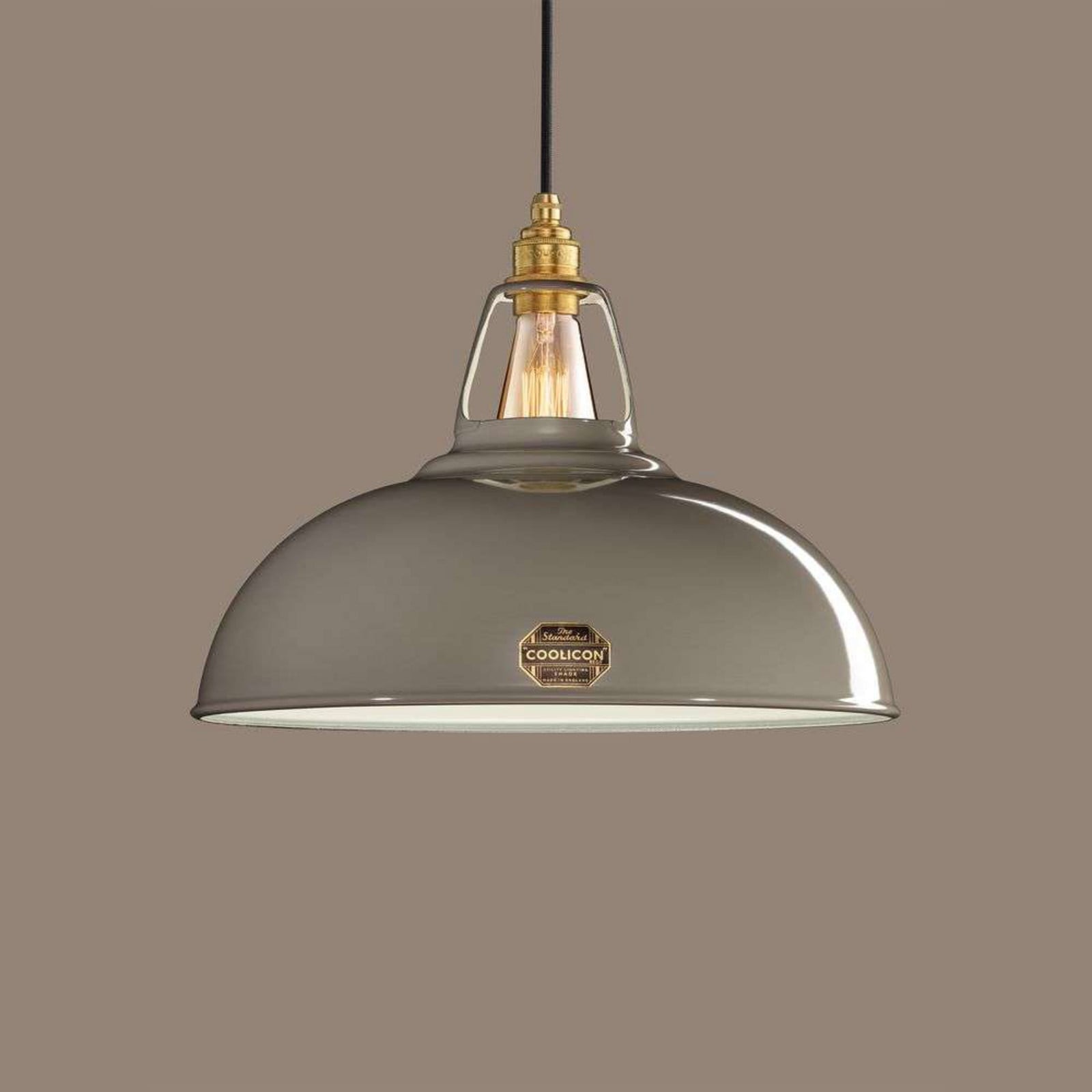 Coolicon 1933 Design -riippuvalaisin, alkuperäinen harmaa