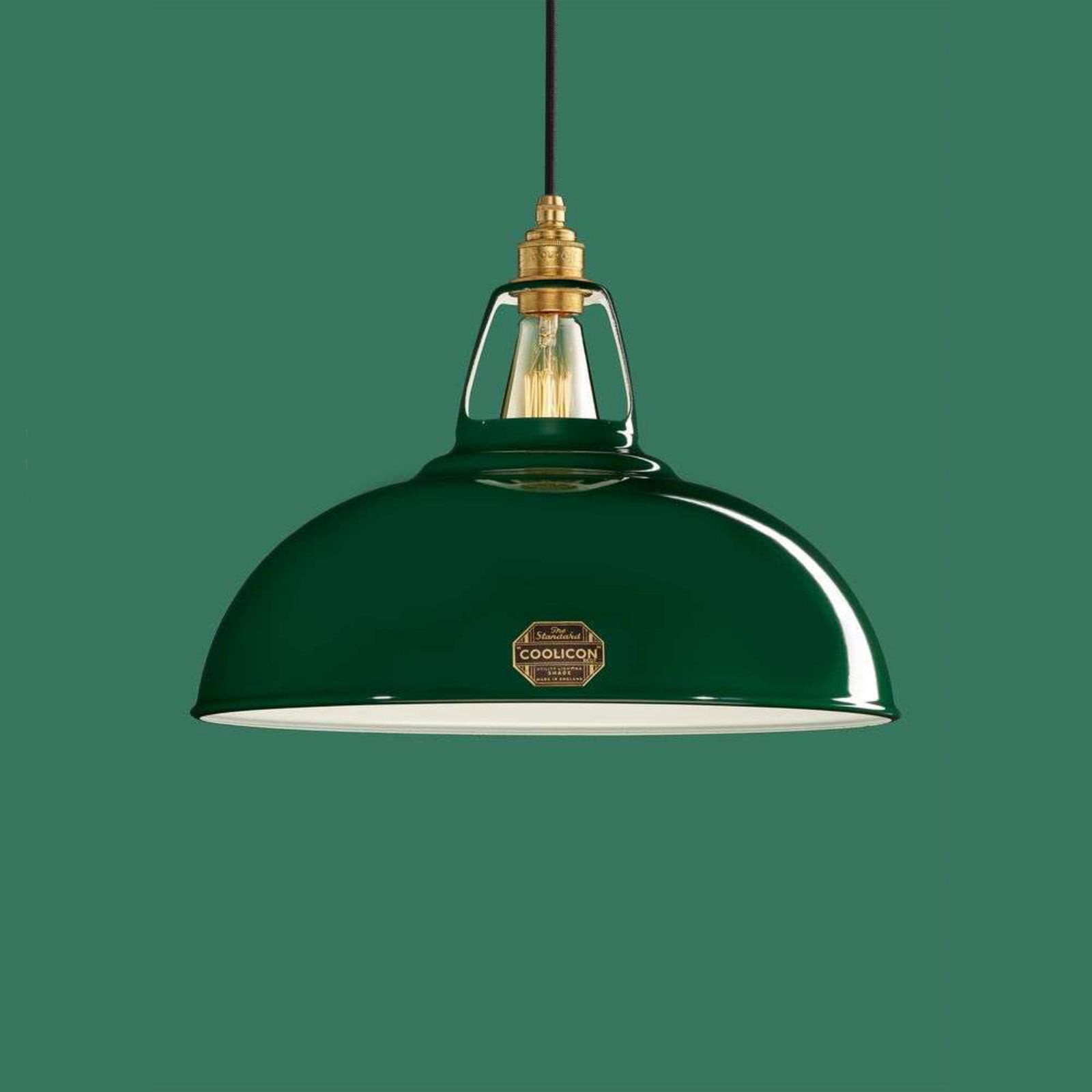 Coolicon 1933 Design -riippuvalaisin, alkuperäinen vihreä