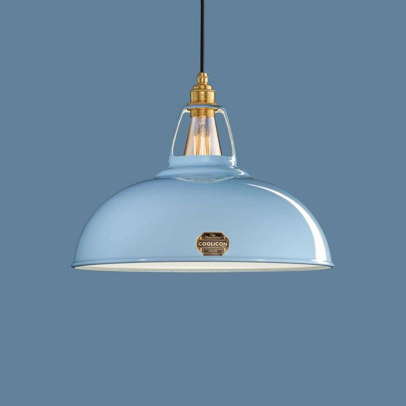 Coolicon 1933-mallinen riippuvalaisin Pale Blue