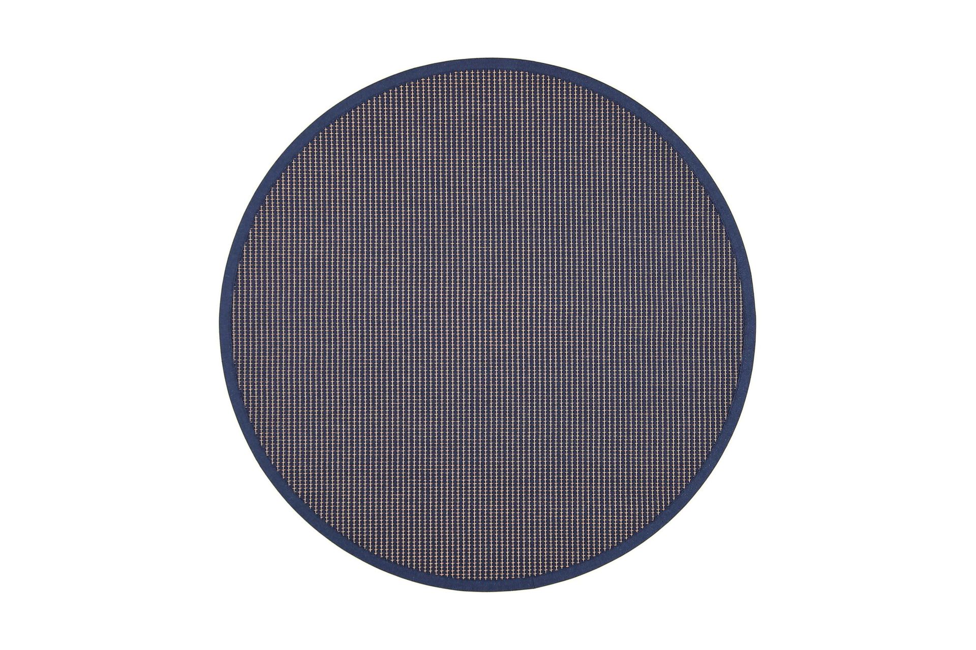 Matto Lyyra Pyöreä 160 cm Sininen - VM Carpet